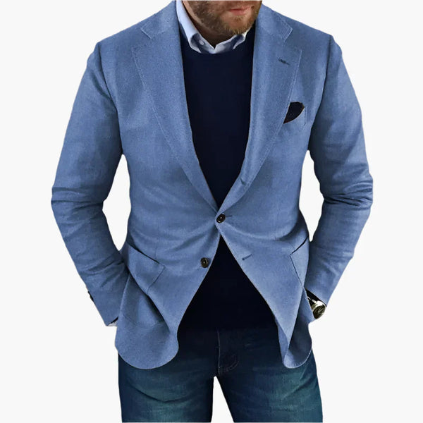 Herrenblazer Mit Knöpfen Und Langen Ärmeln | Tasche