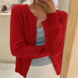 Damen Kaschmir Strickjacke Mit Knöpfen | Winter
