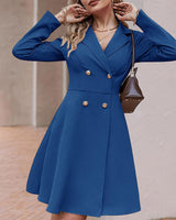 Isha - Elegantes Kleid mit Knöpfen