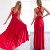 Elegantes Damenkleid Mit Schmetterlingsausschnitt | Maxi