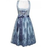 Klassisches Oktoberfest-Dirndlkleid Für Damen | Schnürmieder