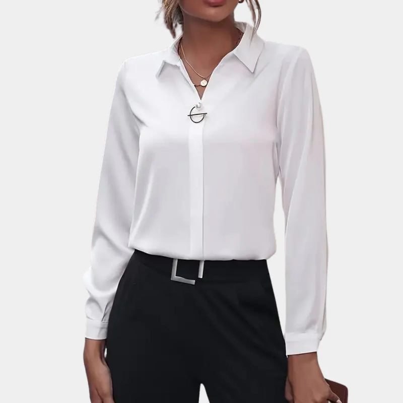Amber – Klassische Damen-Bluse