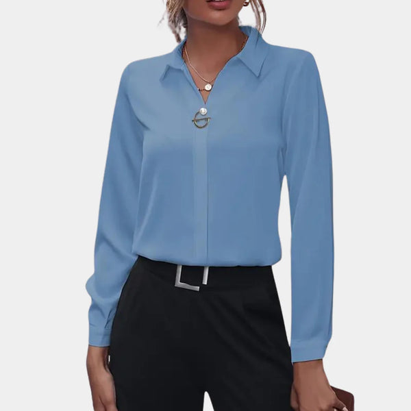 Amber – Klassische Damen-Bluse