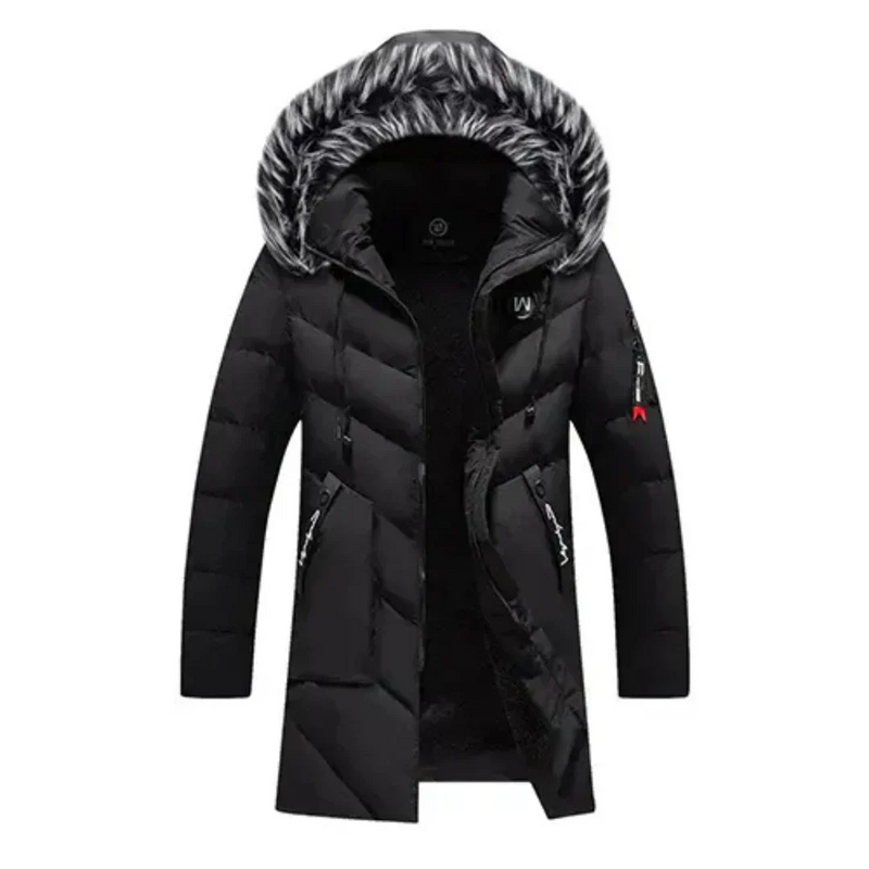 Herren Winter-Daunenjacke | Mit Kapuze