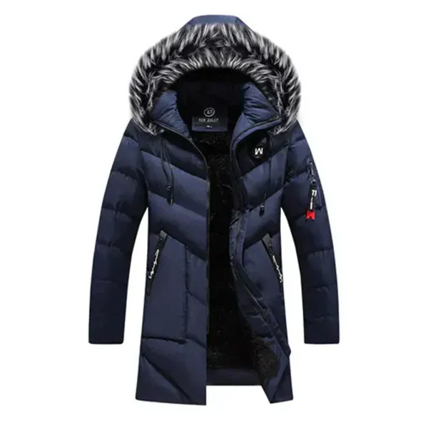 Herren Winter-Daunenjacke | Mit Kapuze