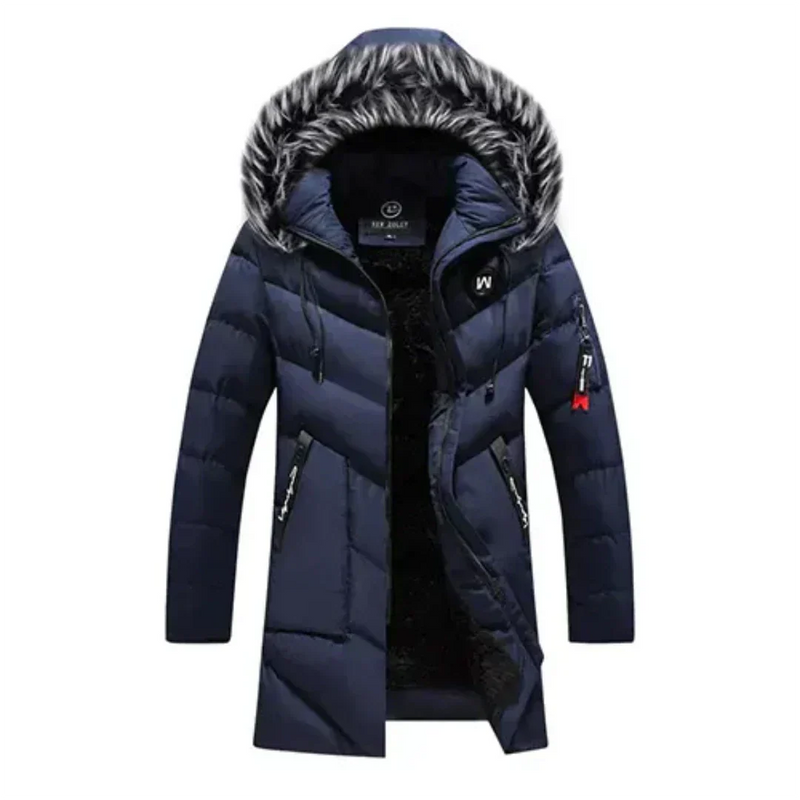 Herren Winter-Daunenjacke | Mit Kapuze