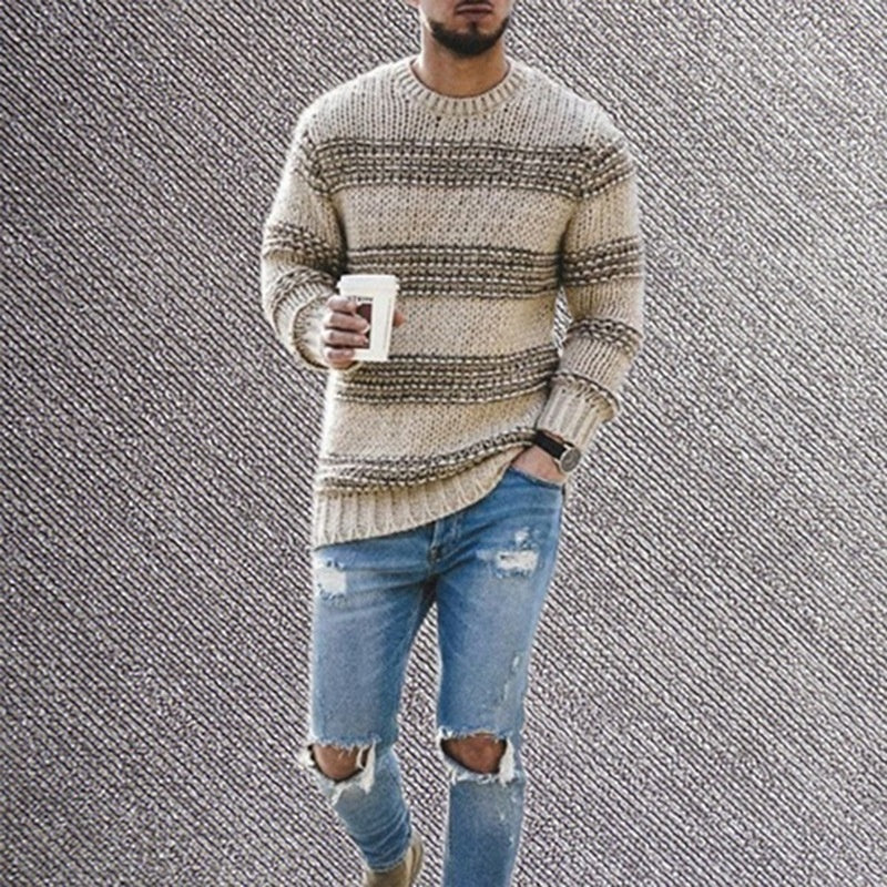 Paul - Weicher Strickpullover Für Männer