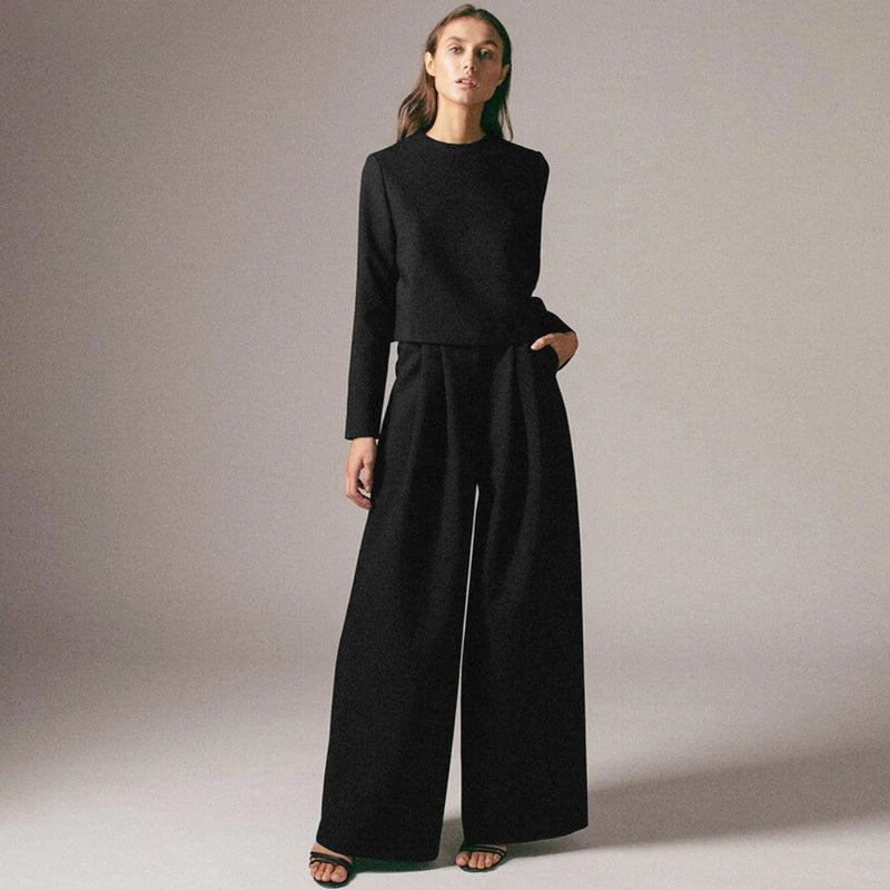 Sian - Elegantes zweiteiliges Palazzo-Set