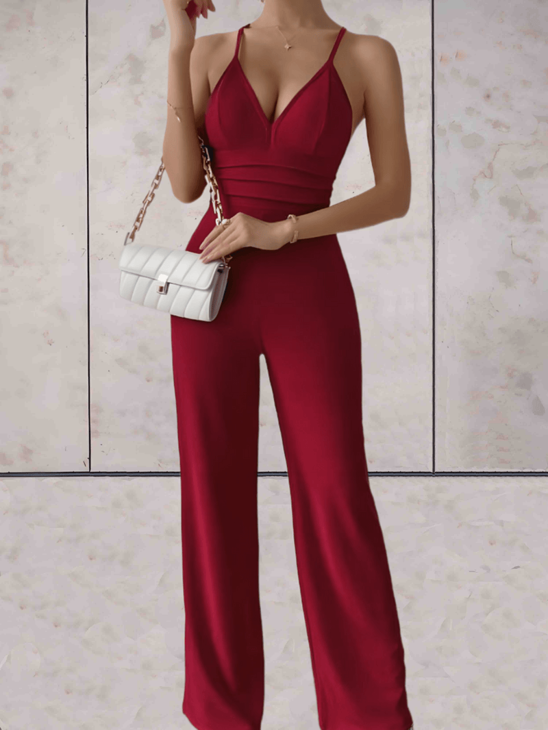 Lesly - Schicker Jumpsuit mit rückenfreien Details