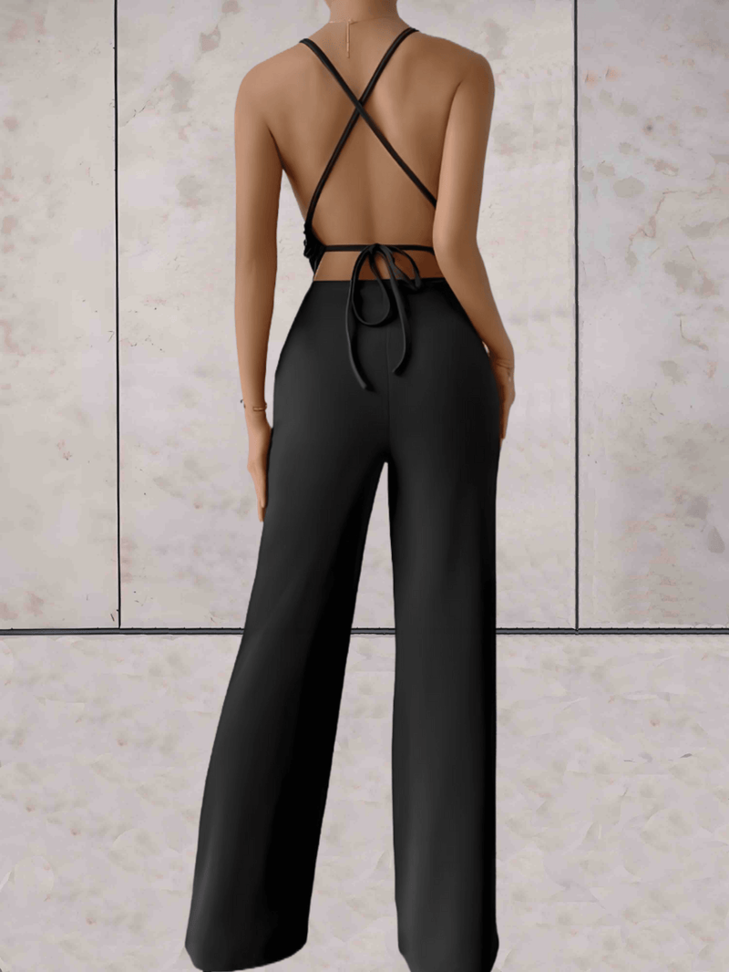 Lesly - Schicker Jumpsuit mit rückenfreien Details