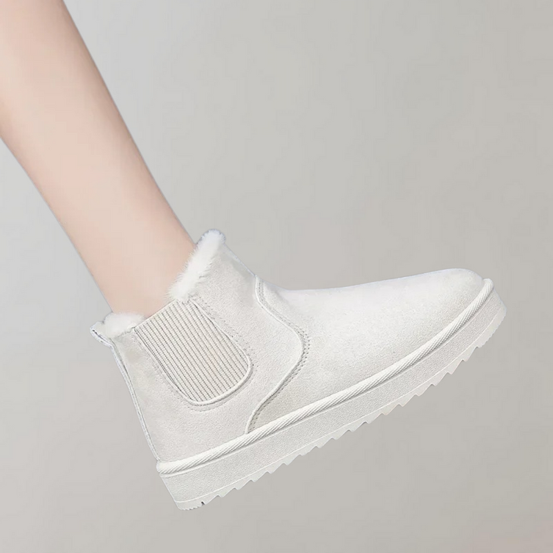 Damen Winterstiefel Mit Fellbesatz | Freizeit