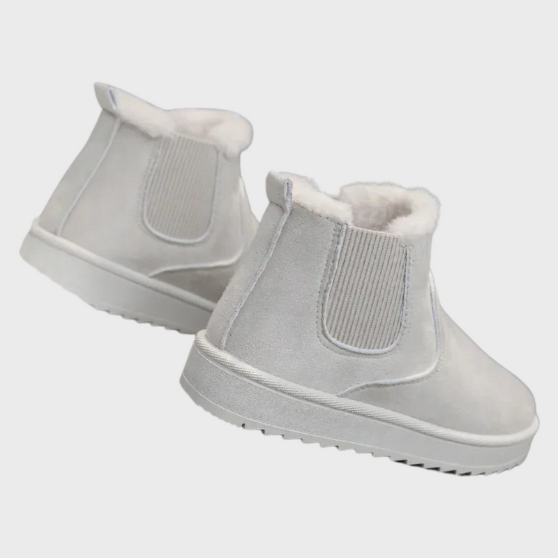 Damen Winterstiefel Mit Fellbesatz | Freizeit