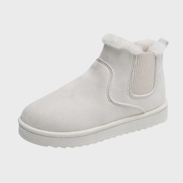 Damen Winterstiefel Mit Fellbesatz | Freizeit