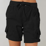 Stefanie - Hochtaillierte Shorts für Frauen