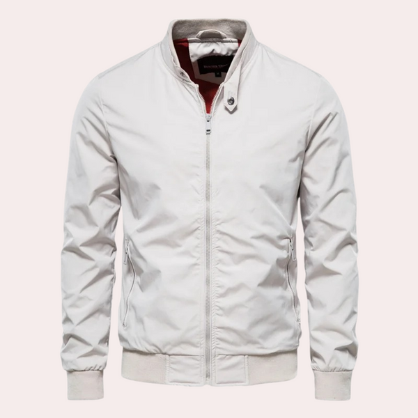 Lässige Jacke Mit Stehkragen Für Herren | Winter