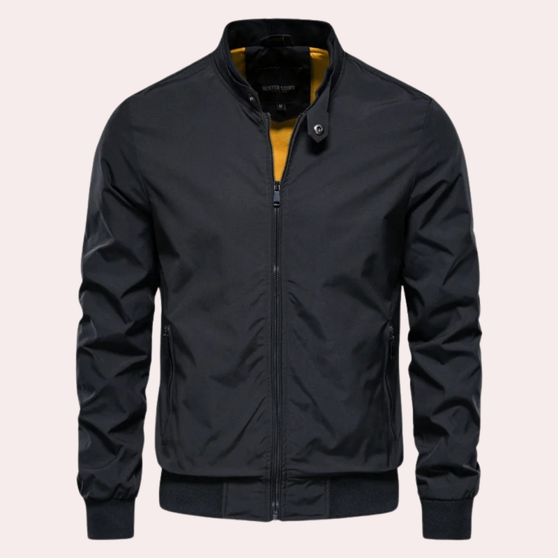 Lässige Jacke Mit Stehkragen Für Herren | Winter