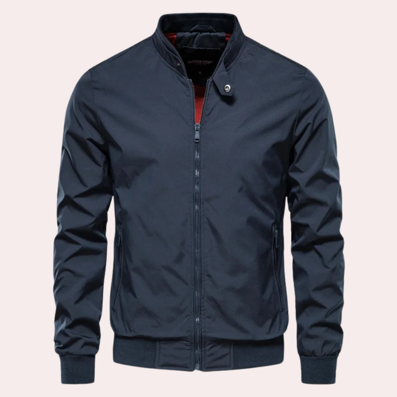 Lässige Jacke Mit Stehkragen Für Herren | Winter