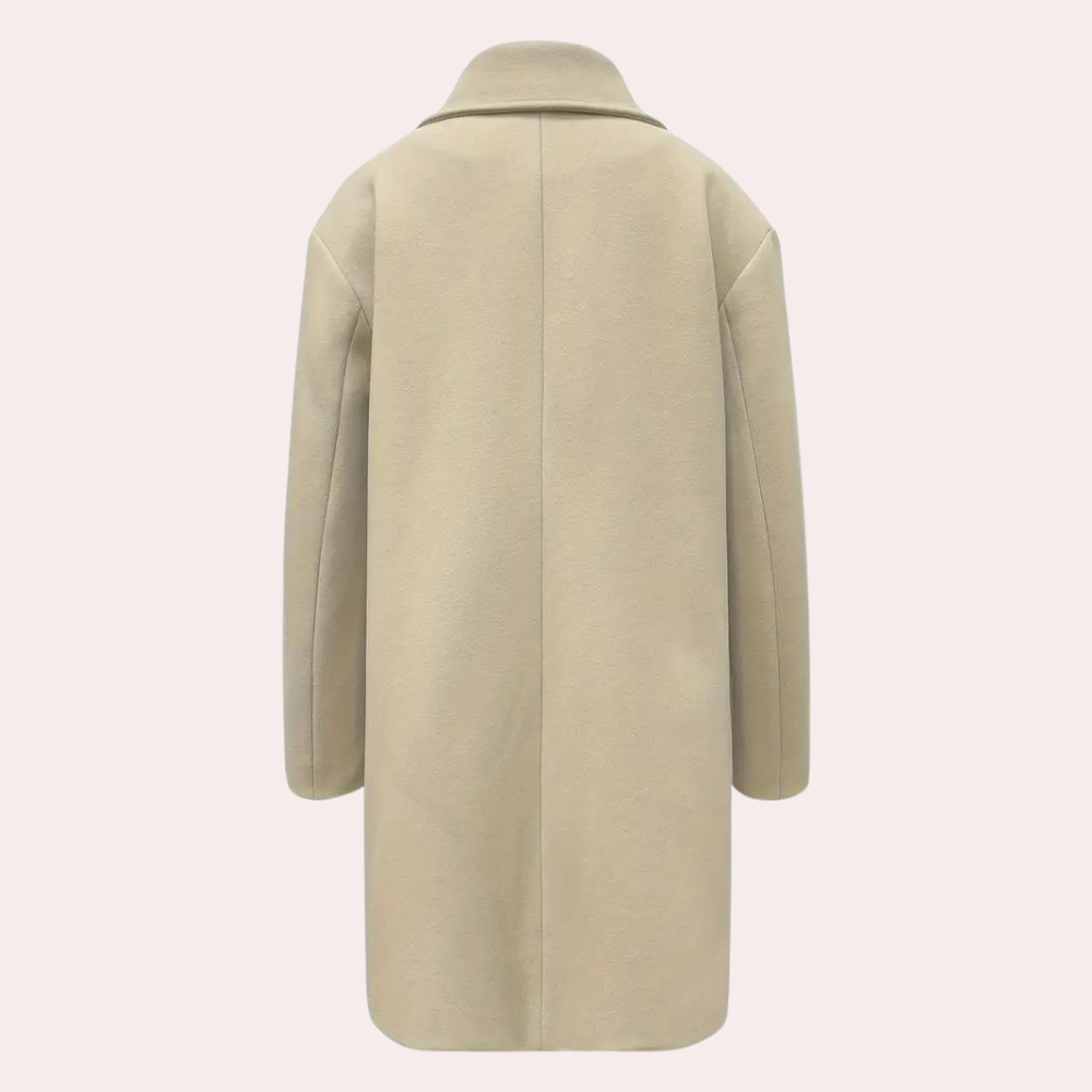 Klassische Winterjacke Mit Aufgesetzten Taschen Für Damen | Herbst