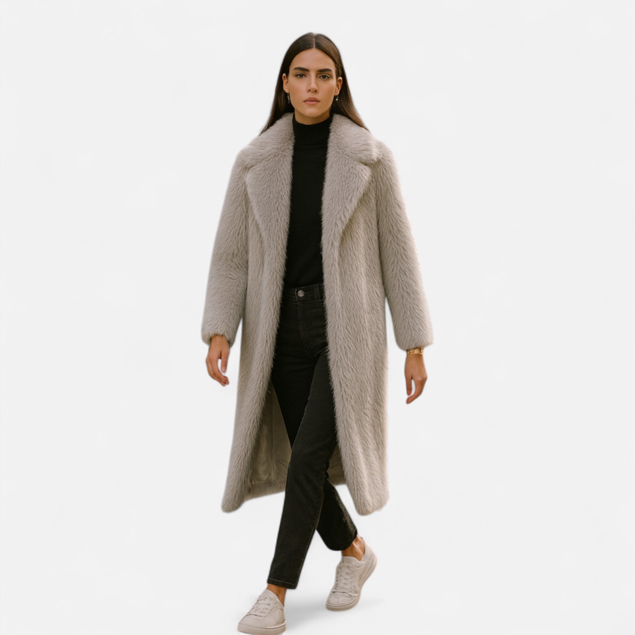 Damen Mantel | Klare Silhouettenform