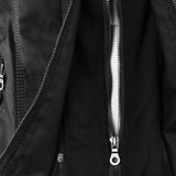 Leder-Bikerjacke Mit Kapuze Für Damen | Winter