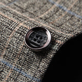 Stylischer Herrenblazer Mit Knöpfen | Langarm