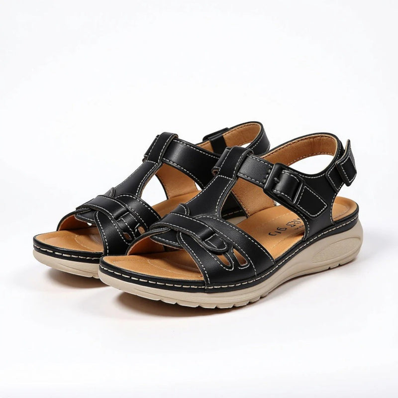 Bequeme Flache Sandalen Für Frauen | Slingback