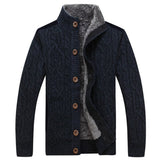 Strickjacke Mit Plüschfutter Für Herren | Winter