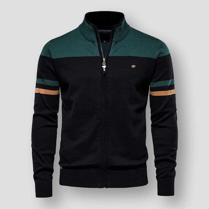 Bernhard – Stilvolles Herren-Strickjacke