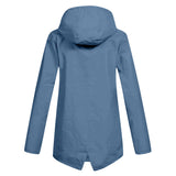 Regenjacke Mit Durchgehendem Reissverschluss Für Frauen | Mittellang