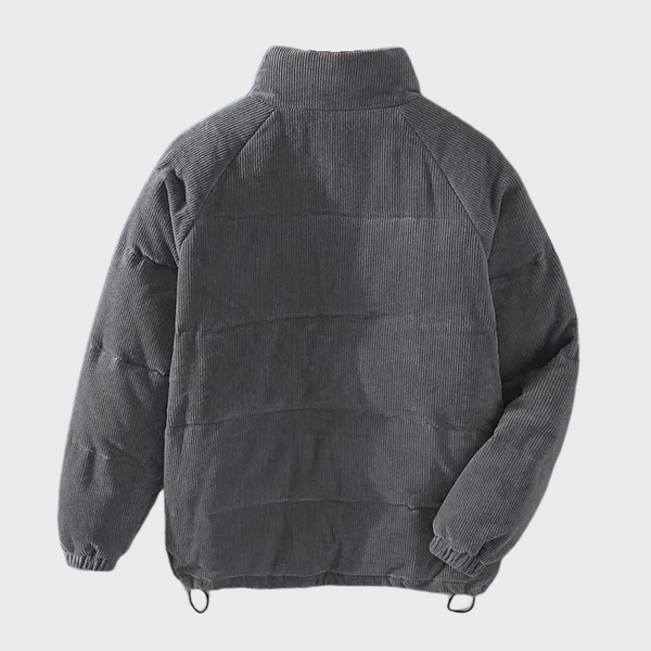 Herren Kurze Pufferjacke | Stehkragen