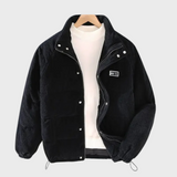 Herren Kurze Pufferjacke | Stehkragen