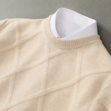 Winter-Kaschmir-Sweatshirt Mit Langen Ärmeln Für Herren | Futterdetails