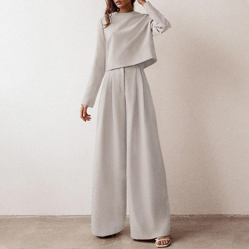 Sian - Elegantes zweiteiliges Palazzo-Set
