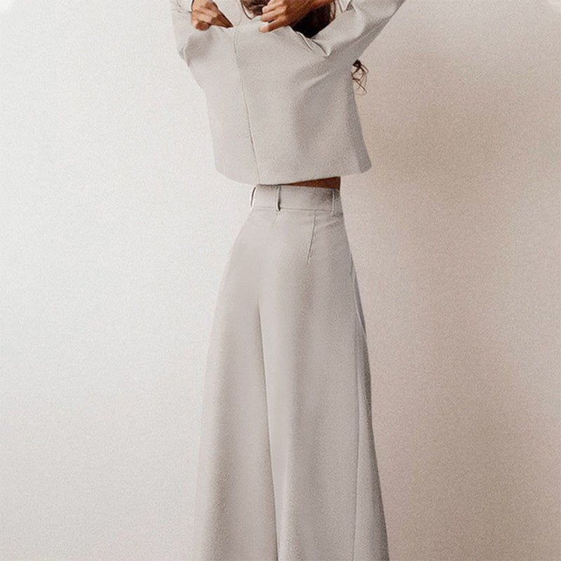 Sian - Elegantes zweiteiliges Palazzo-Set