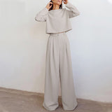 Sian - Elegantes zweiteiliges Palazzo-Set