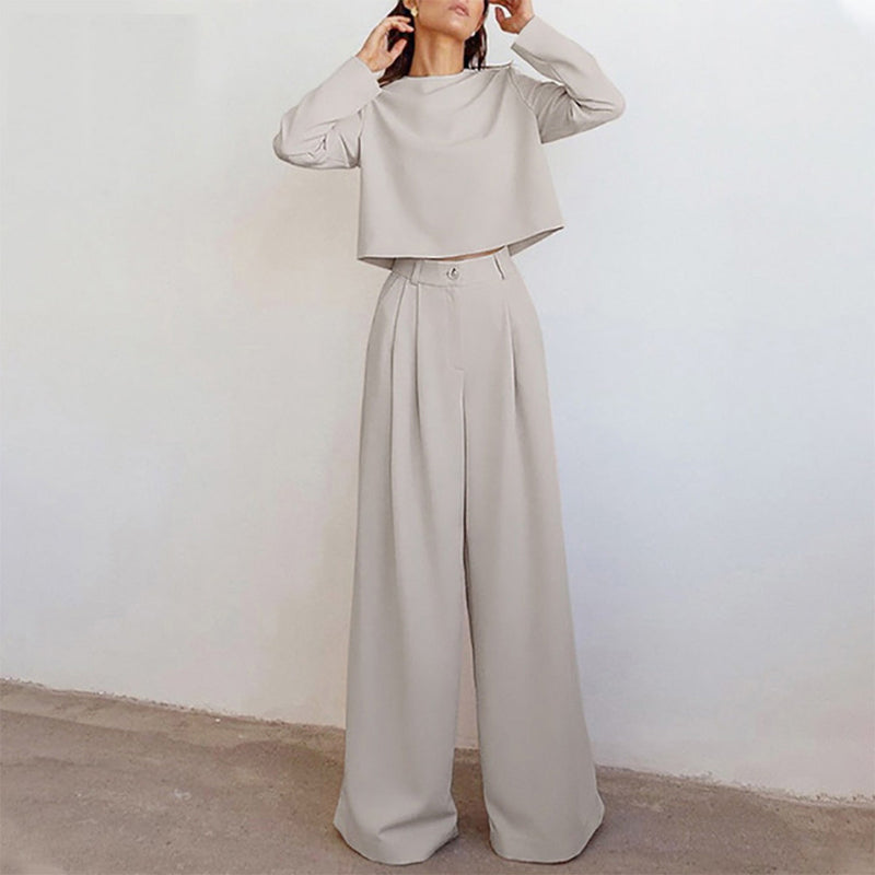 Sian - Elegantes zweiteiliges Palazzo-Set