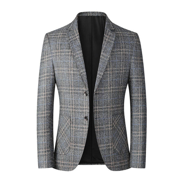 Stylischer Herrenblazer Mit Knöpfen | Langarm