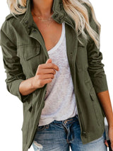 Moderne Schicke Jacke Für Frauen | Reißverschluss