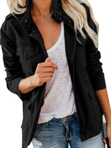 Moderne Schicke Jacke Für Frauen | Reißverschluss