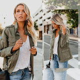 Moderne Schicke Jacke Für Frauen | Reißverschluss