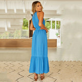 Bertil - Maxikleid mit Rüschen