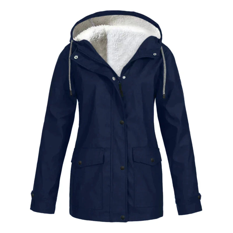 Stylische Regenjacke Für Frauen | Kapuze