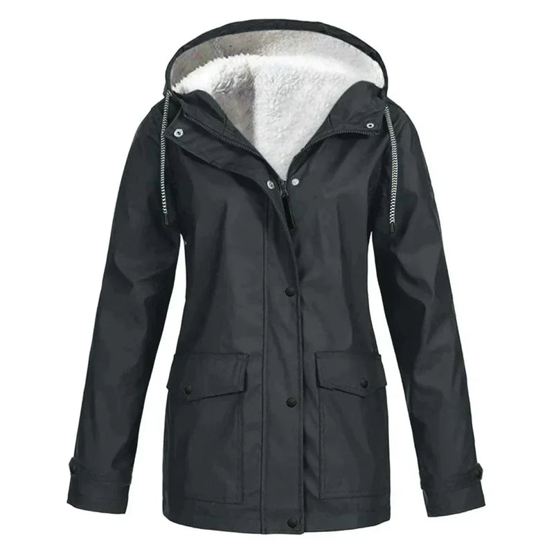 Stylische Regenjacke Für Frauen | Kapuze