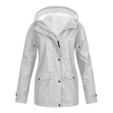 Stylische Regenjacke Für Frauen | Kapuze