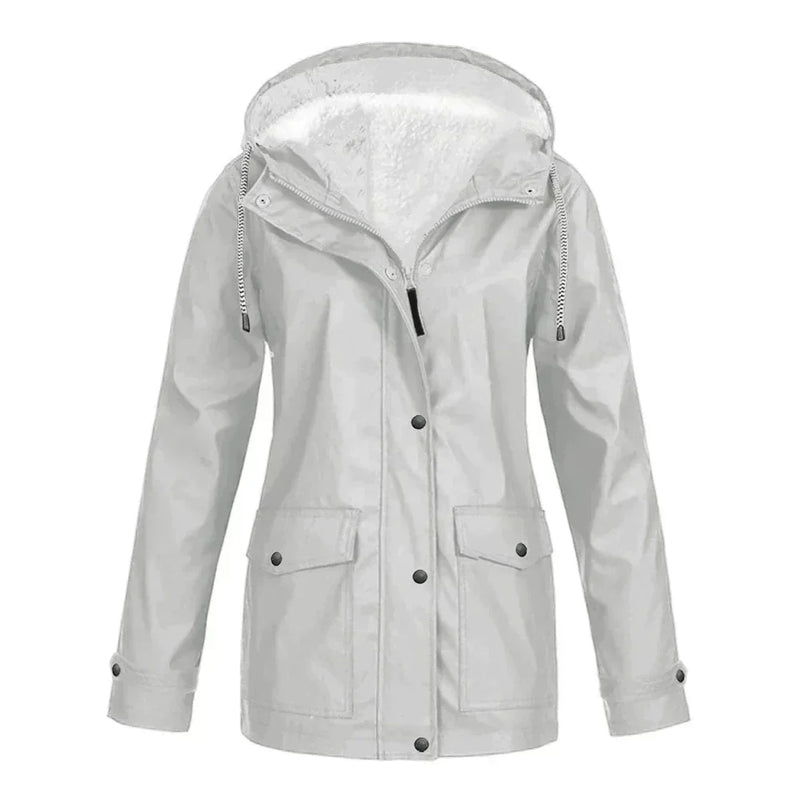 Stylische Regenjacke Für Frauen | Kapuze