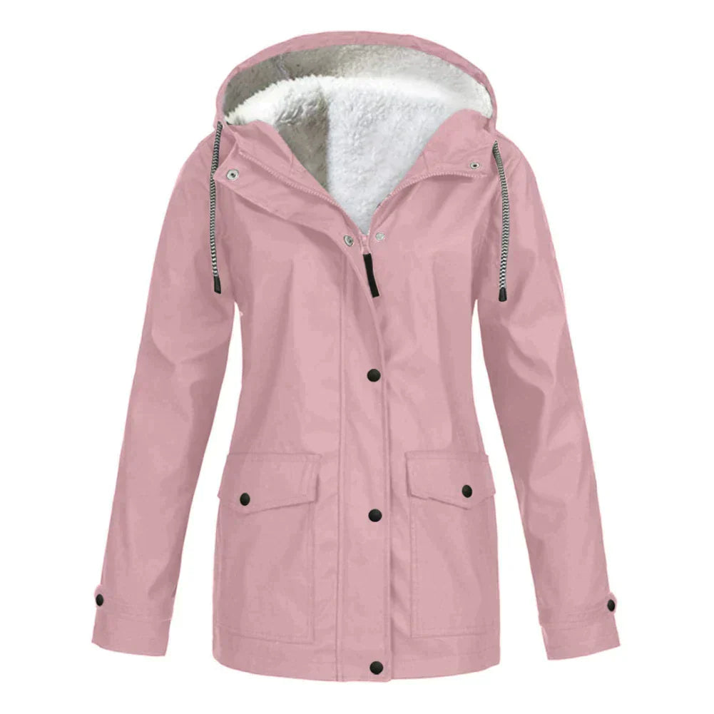 Stylische Regenjacke Für Frauen | Kapuze