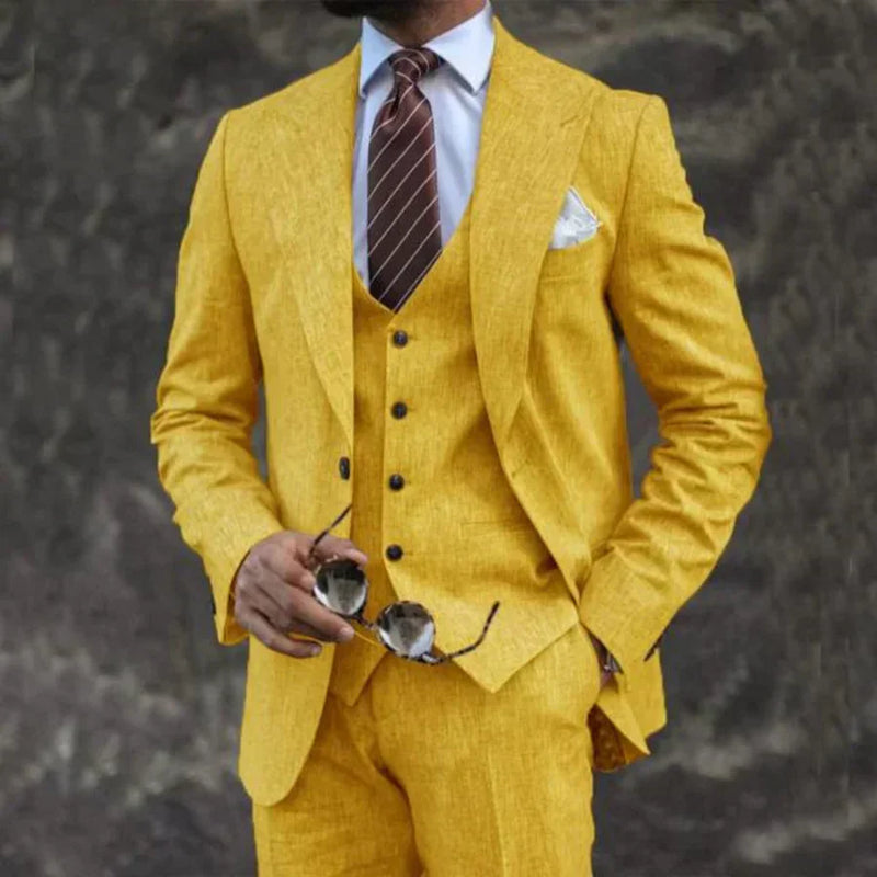 Formales 3-Teiliges Set Für Männer | Slim Fit