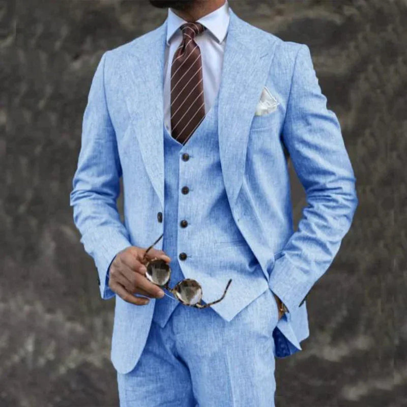 Formales 3-Teiliges Set Für Männer | Slim Fit