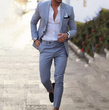 Stilvoller 2-Teiliger Anzug | Slim Fit