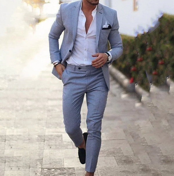 Stilvoller 2-Teiliger Anzug | Slim Fit